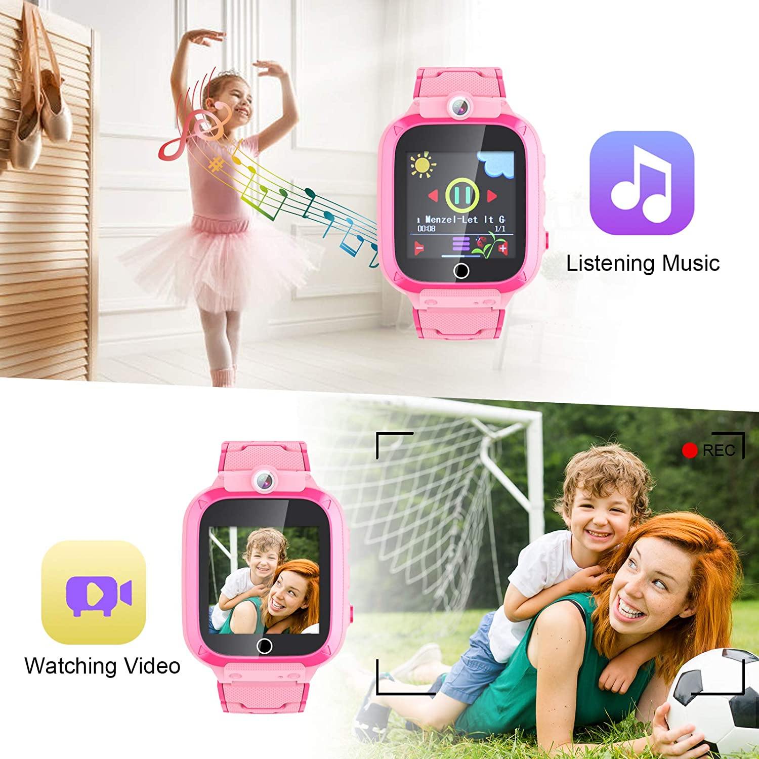 CMKJ Kids Smart Watch for Boys Girls, Children’s Touchscreen Gaming Smartwatch - JOY2ESpree