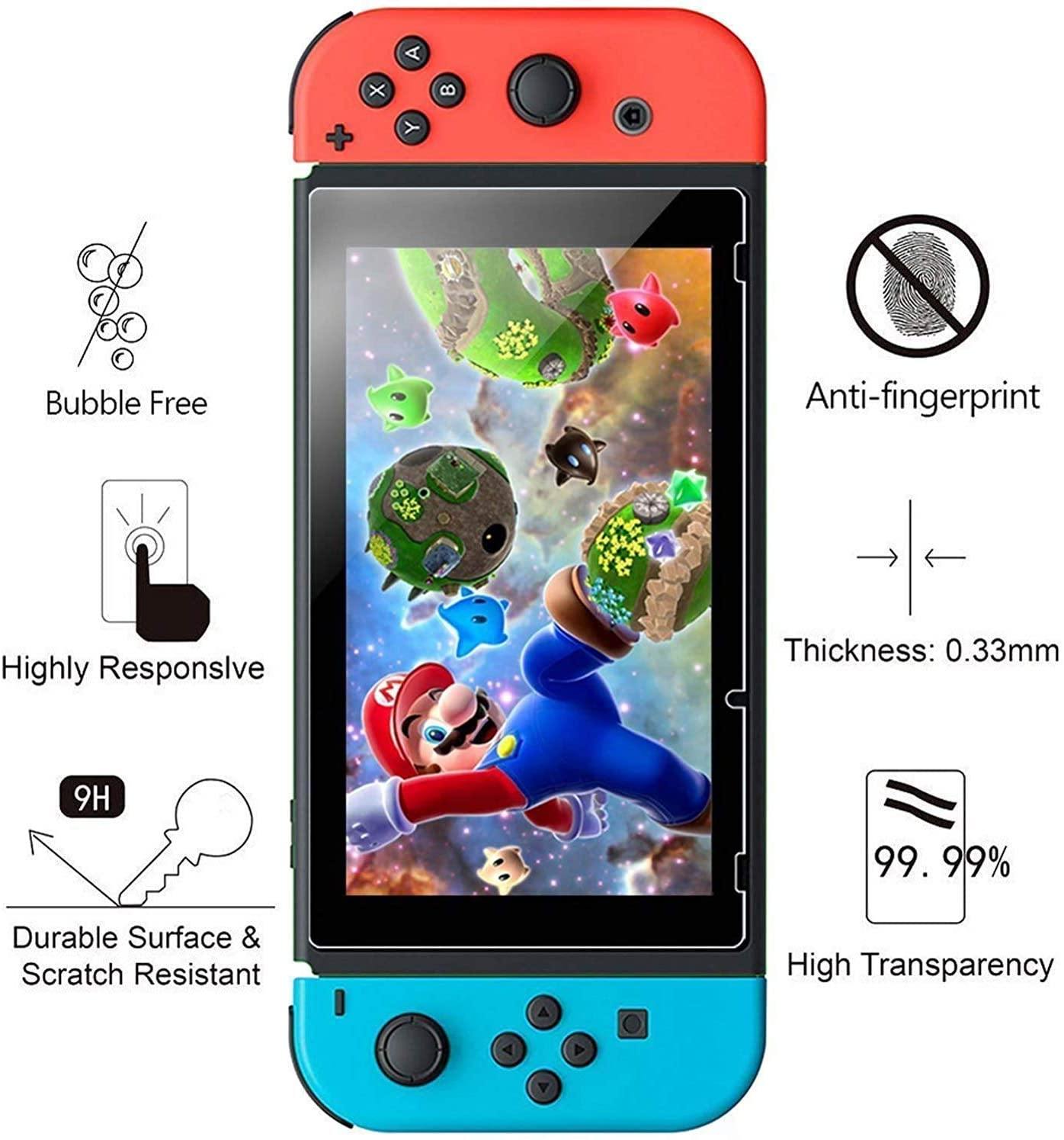 AISITIN Compatible with Nintendo Switch Case Dockable Clear Protective Case Cover - JOY2ESpree