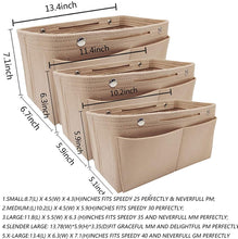 
                        
                          將圖片載入圖庫檢視器 Felt Purse Organizer Insert Bag organizer Multi Pocket Bag in Bag Organizer Shaper
                        
                      