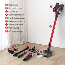 
                        
                          Cargar imagen en el visor de la galería, Cordless Vacuum Cleaner, 5-in-1 Lightweight Stick/Handheld Vacuum Rechargeable, Powerful Suction for Hard Floor - JOY2ESpree
                        
                      