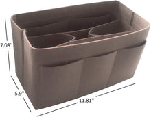 
                        
                          Load image into Gallery viewer, Felt Tote Bag Organizer Insert with Pockets, Handbag Purse Shaper, fits Neverfull, Speedy, Longchamp, etc.
                        
                      
