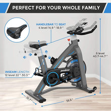 
                        
                          Cargar imagen en el visor de la galería, JKANGFIT Exercise Bikes Stationary - Indoor Cycling Bike Magnetic Exercise Bike with Quiet Belt Drive and LCD Monitor - JOY2ESpree
                        
                      