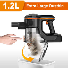 
                        
                          गैलरी व्यूवर में इमेज लोड करें, Cordless Vacuum Cleaner, 23Kpa Strong Suction Stick Vacuum with 45min Max Long Runtime Detachable Battery - JOY2ESpree
                        
                      