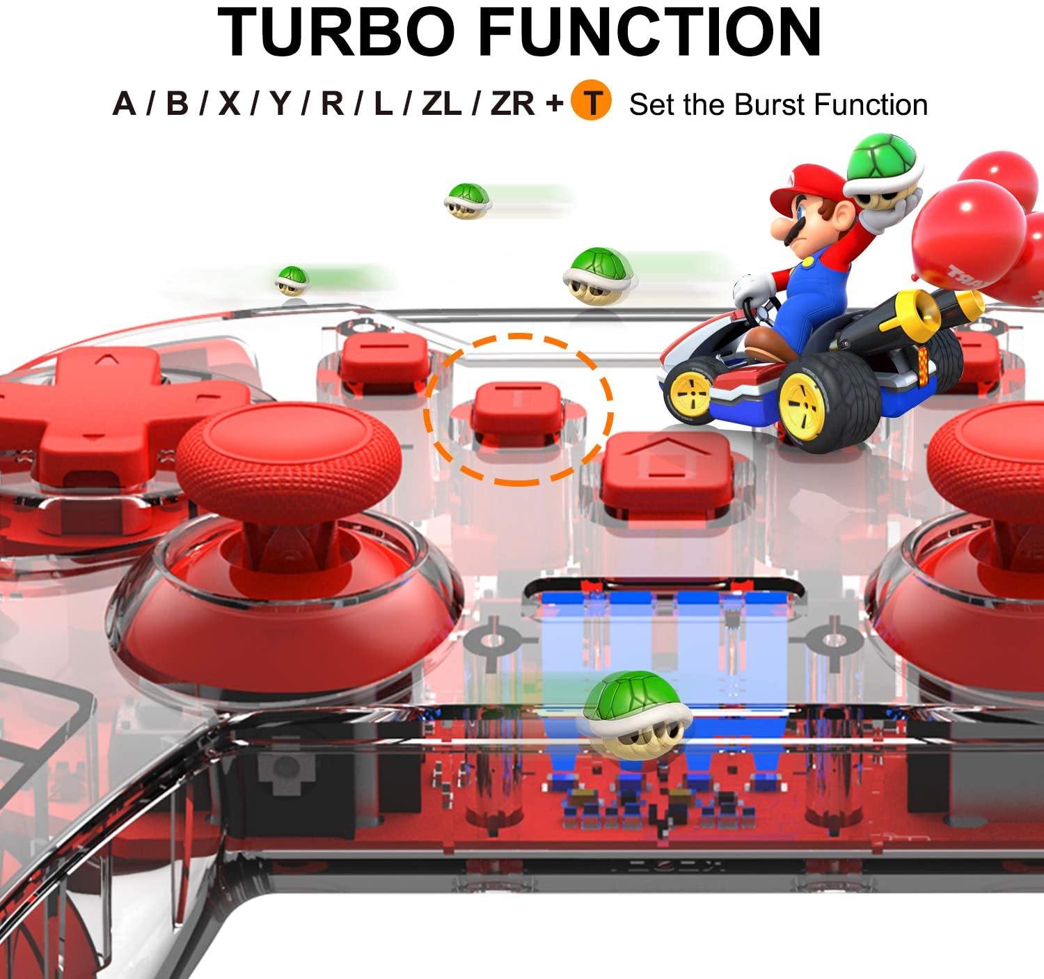 momen Wireless Switch Controller for Nintendo Switch/Switch Lite - JOY2ESpree