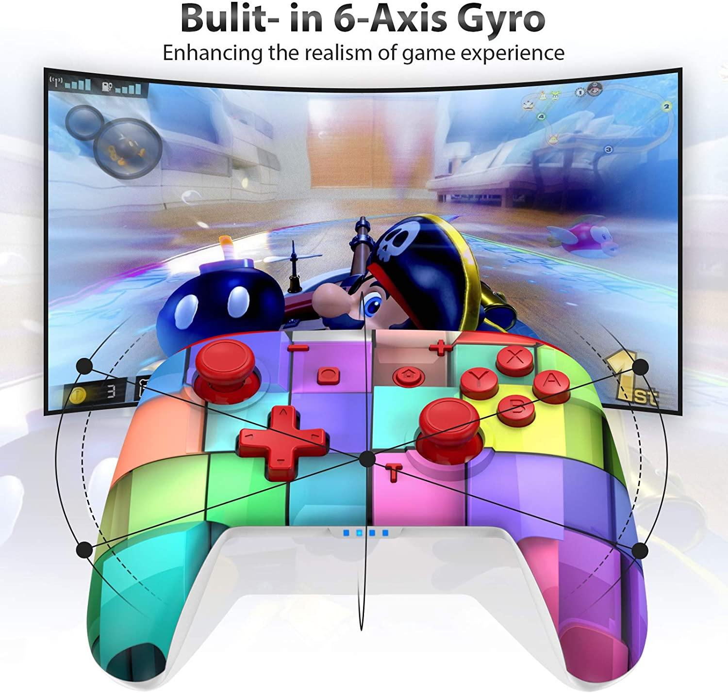 Wireless Controller for Nintendo Switch, EasySMX Wirless Gaming Controller for Switch - JOY2ESpree