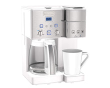 
                        
                          Cargar imagen en el visor de la galería, Cuisinart SS-15W Maker Coffee Center 12-Cup Coffeemaker and Single-Serve Brewer, White Stainless Steel - JOY2ESpree
                        
                      