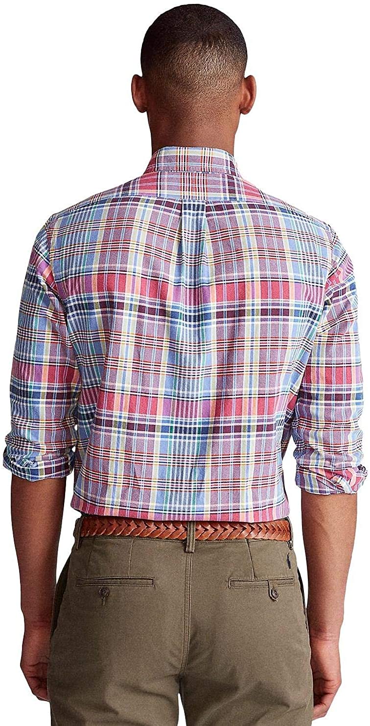 Polo Ralph Lauren Mens Classic Fit Oxford Longsleeve Buttondown Shirt