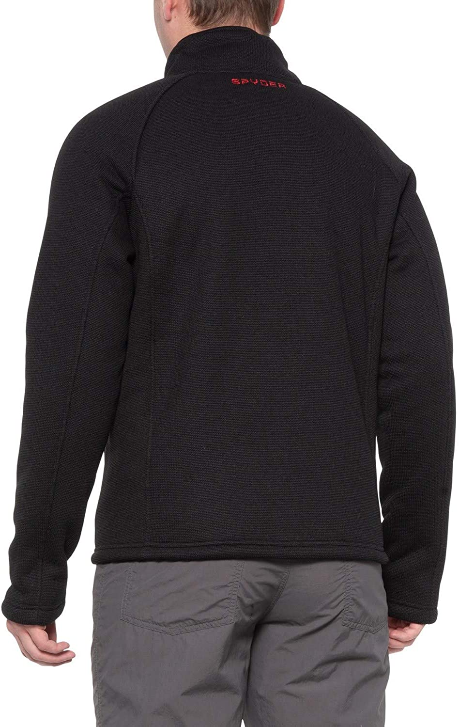 Spyder Men's Stellar Jacket Sherpa Lined Bonded Fleece