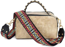 
                        
                          गैलरी व्यूवर में इमेज लोड करें, Bag/Purse Strap Replacement Crossbody Shoulder For Women Adjustable Jacquard Woven Cotton Guitar Strap Banjo Strap Style
                        
                      