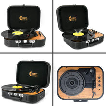 
                        
                          画像をギャラリービューアに読み込む, Bluetooth Record Player 3 Speed Craftmanship Turntable with Built-in Premium Speakers Support USB Playback/Recording (Black)… - JOY2ESpree
                        
                      