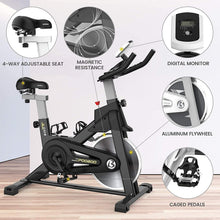 
                        
                          Cargar imagen en el visor de la galería, pooboo Indoor Cycling Bike with Magnetic Resistance Exercise Bikes Stationary - JOY2ESpree
                        
                      