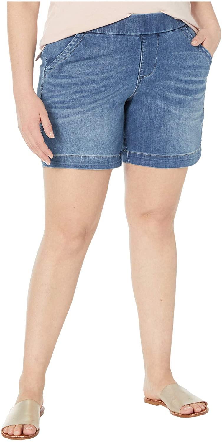 Jag Jeans Women's Plus Size Gracie Pull on 8" Short