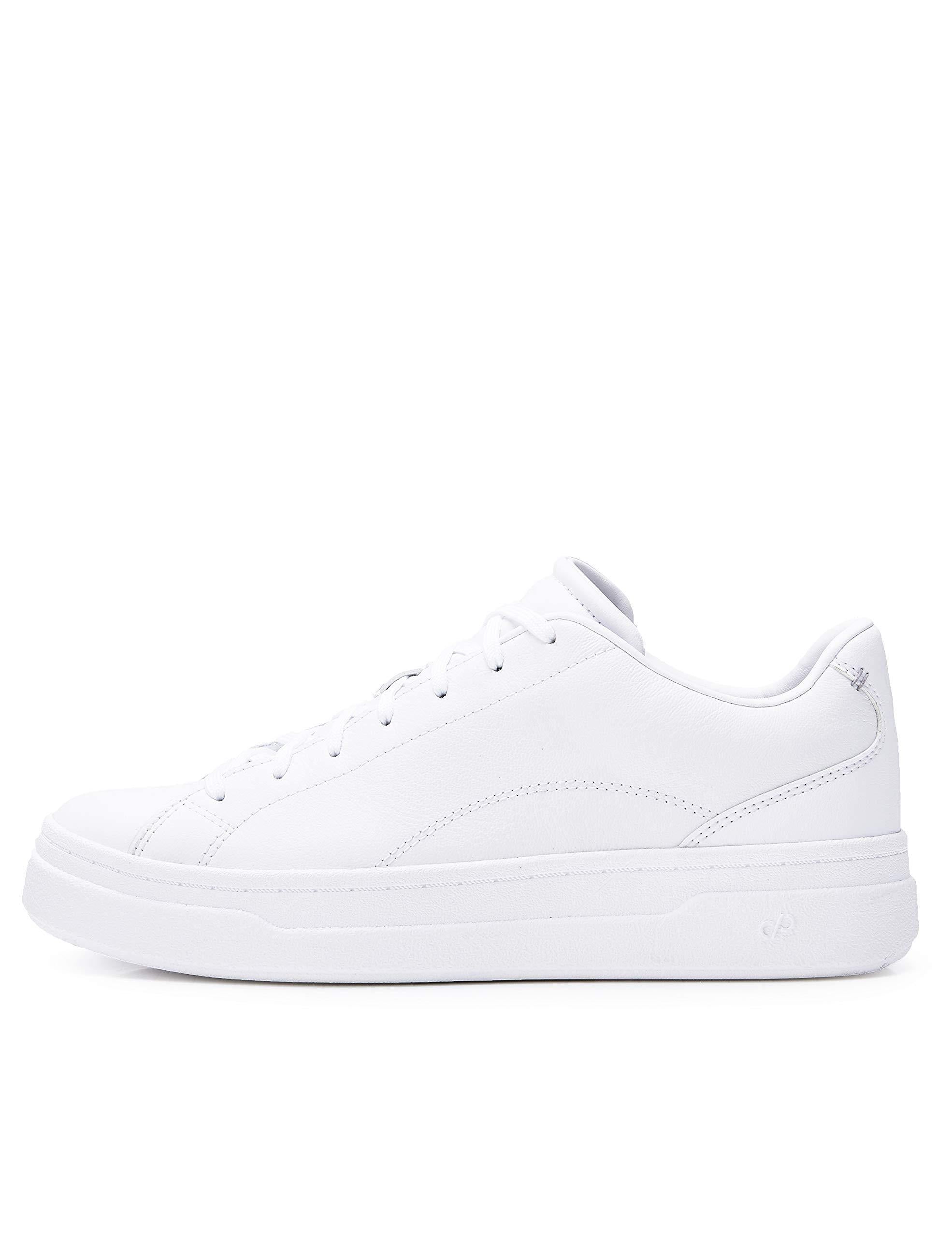 CARE OF by PUMA Women's Leather Platform Court Low-Top Sneakers