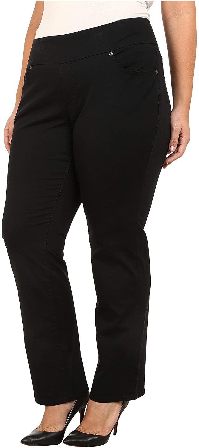 Jag Jeans Women's Plus-Size Peri Pull on Straight Leg Pant