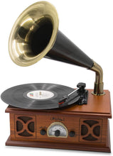 
                        
                          गैलरी व्यूवर में इमेज लोड करें, LP&amp;NO.1 Record Player, Classic Bluetooth Turntable with USB Recording - JOY2ESpree
                        
                      