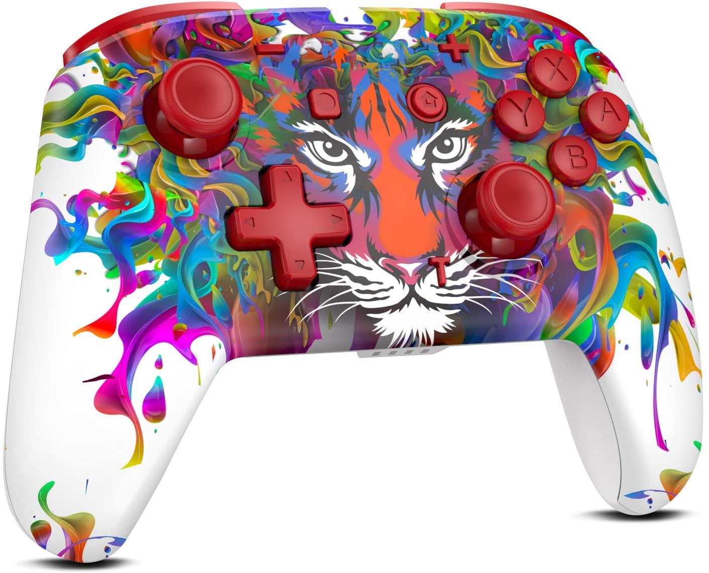 Wireless Gaming Controller for Nintendo Switch, Gamepad with Dual Vibration and Six Axis, Controller for Switch, Switch Lite, Windows XP/10/7/8/8.1 - JOY2ESpree