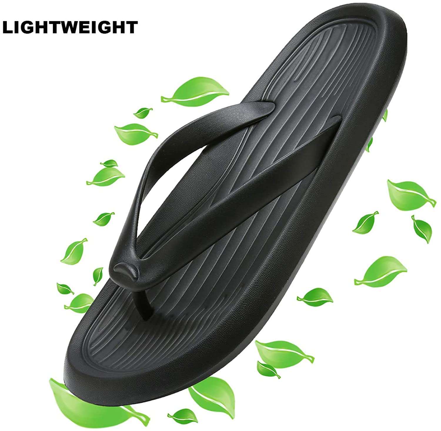 ChayChax Men’s Women’s Flip Flops Lightweight Thong Sandals Summer Beach Pool Shower Slippers