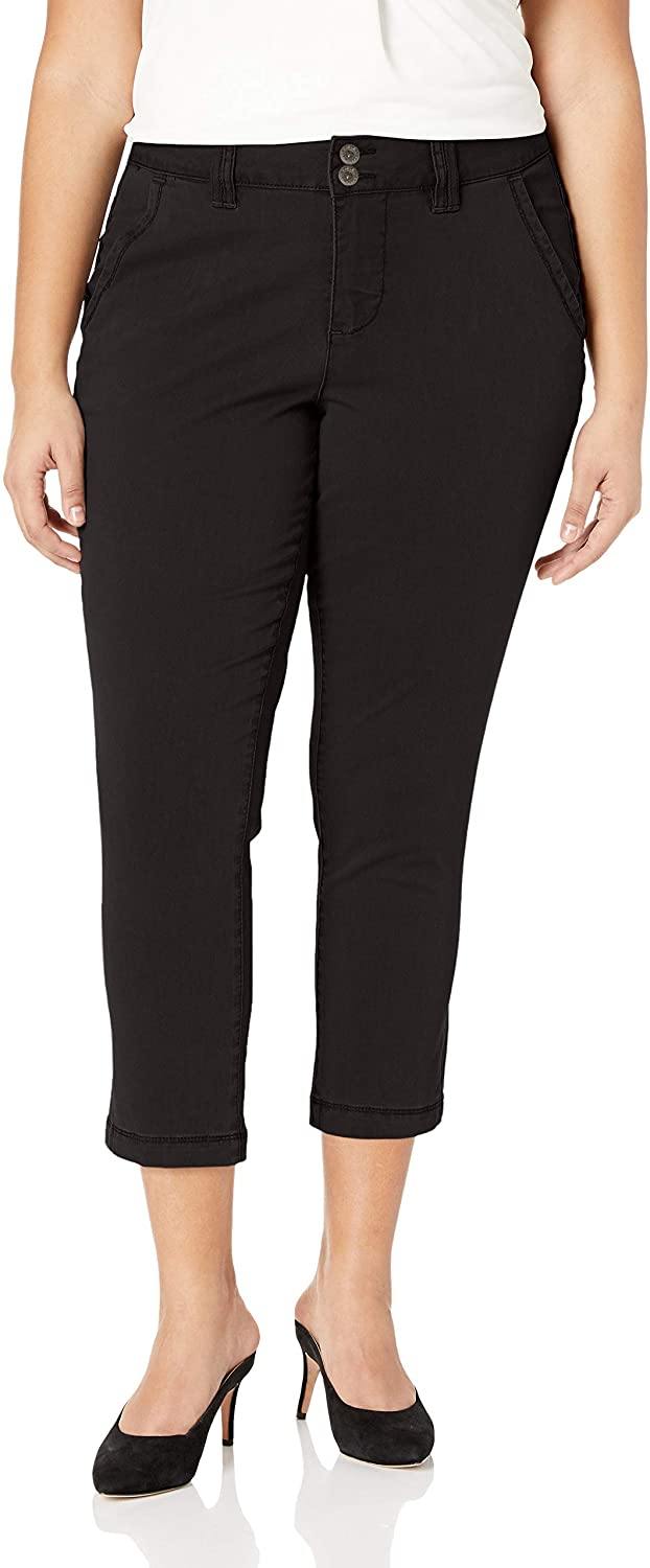 Jag Jeans Women's Plus Size Flora Chino Crop