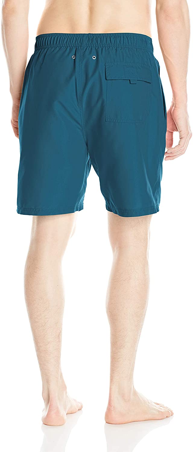 Calvin Klein Men's 7 Inch Elastic Waist Quick Dry Swim Trunk