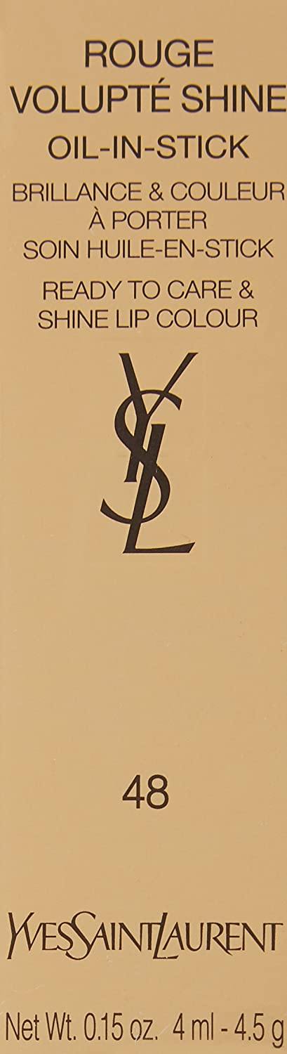 Yves Saint Laurent Rouge Volupte Shine Oil-in-stick Lipstick, 49 Rose Saint Germain, 0.15 Ounce