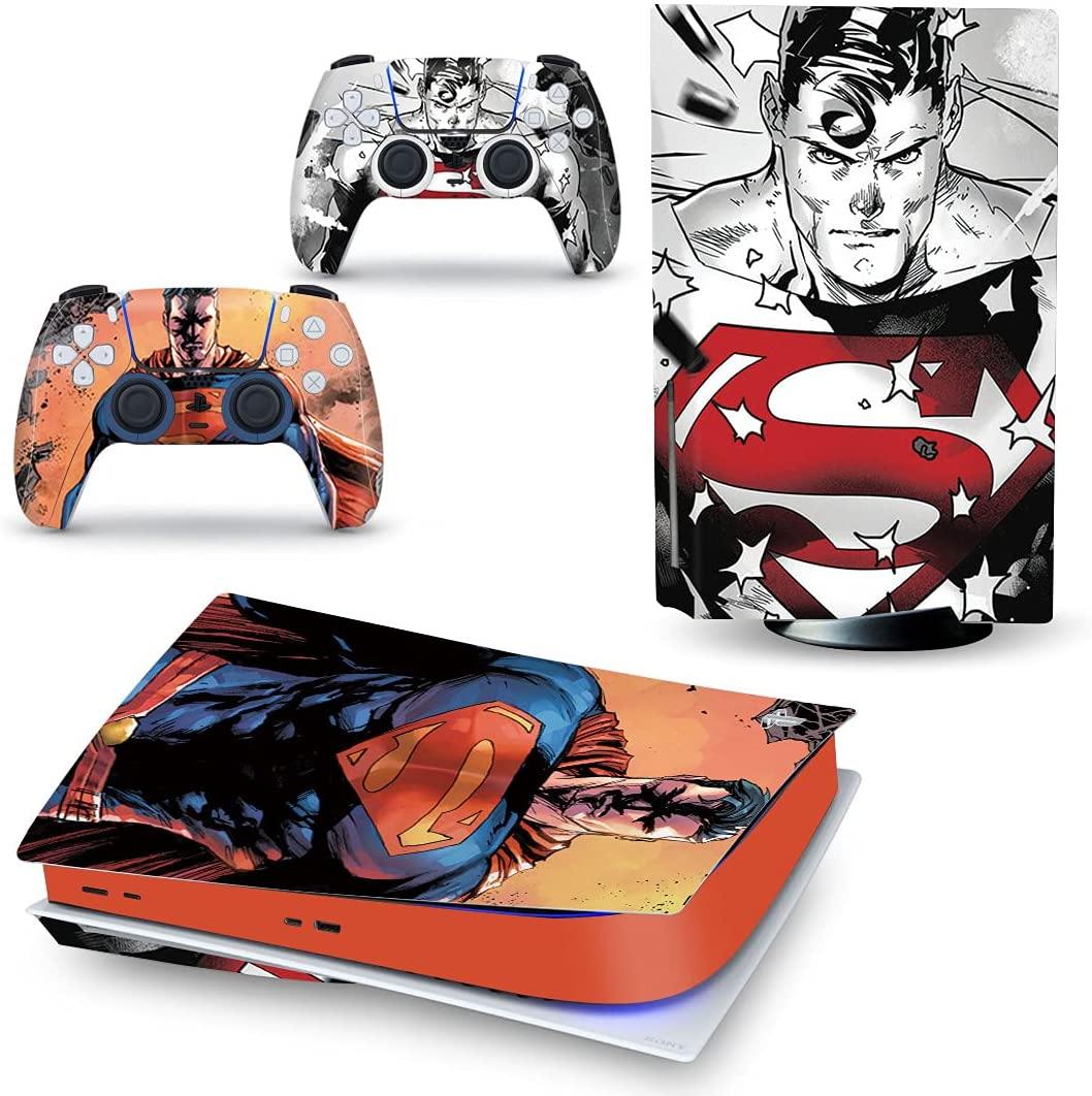 Mmoptop PS5 Skin Venom for Playstation 5 Disc Edition with Console and Dualsense Controller Full Set - JOY2ESpree