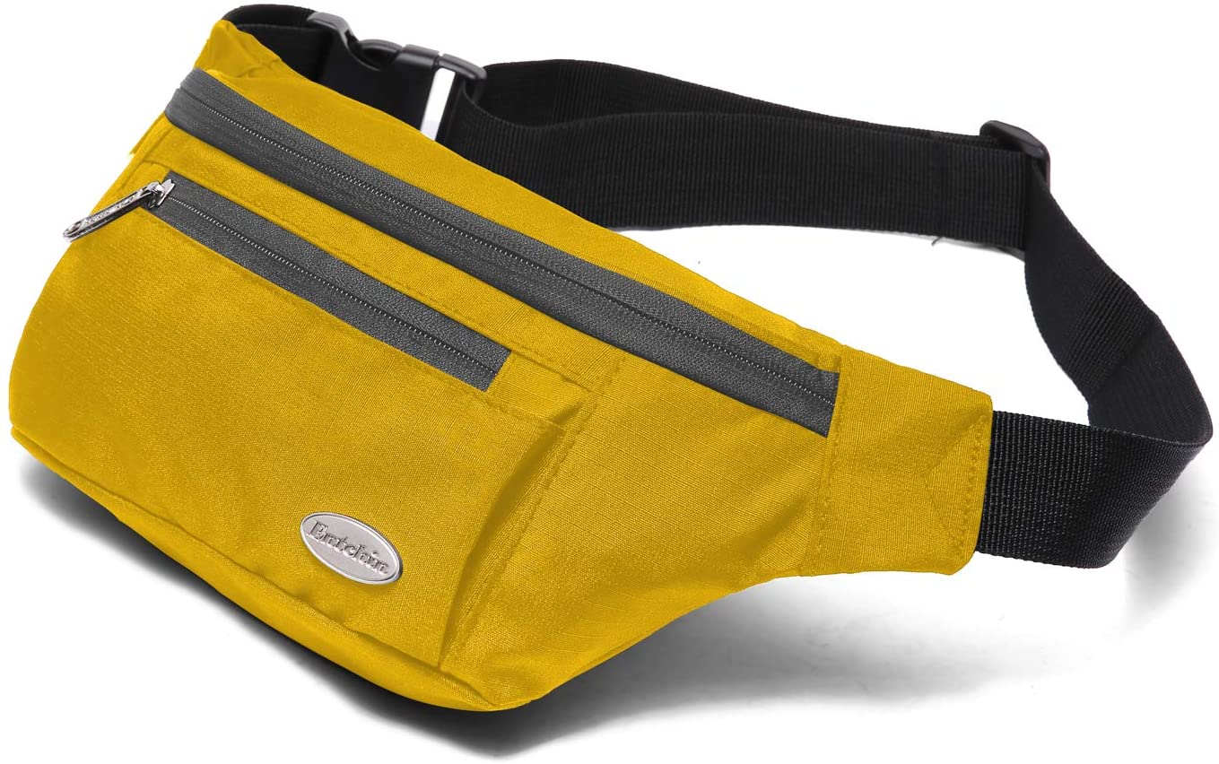 Entchin Fanny Pack for Hiking, Running and Travel