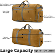 
                        
                          画像をギャラリービューアに読み込む, Gonex 150L Travel Duffel Bag Foldable Extra Large Duffle Bag XL Heavy Duty for Men Women for Luggage Shopping Gray
                        
                      
