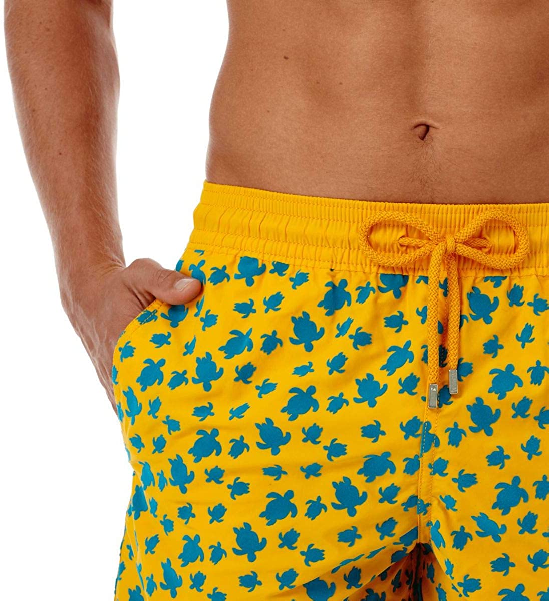 Vilebrequin Men's Moorea Micro Turtles Swim Trunk