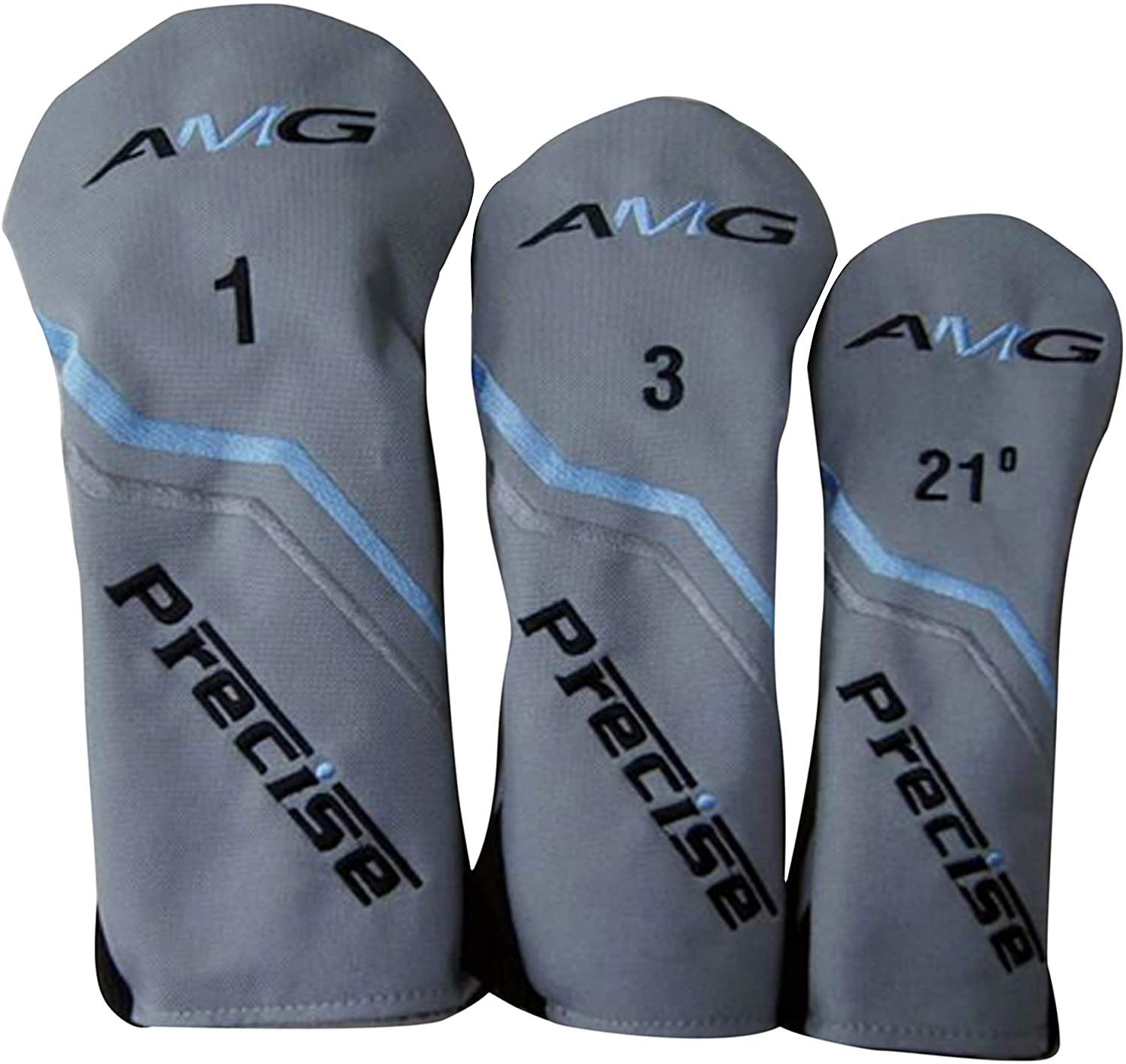 Precise AMG Ladies Womens Complete Golf Clubs Set Includes Driver, Fairway, Hybrid, 6-PW Irons, Putter, Stand Bag, 3 H/C's - Choose Color and Size! - JOY2ESpree