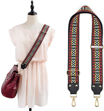 
                        
                          गैलरी व्यूवर में इमेज लोड करें, Bag/Purse Strap Replacement Crossbody Shoulder For Women Adjustable Jacquard Woven Cotton Guitar Strap Banjo Strap Style
                        
                      