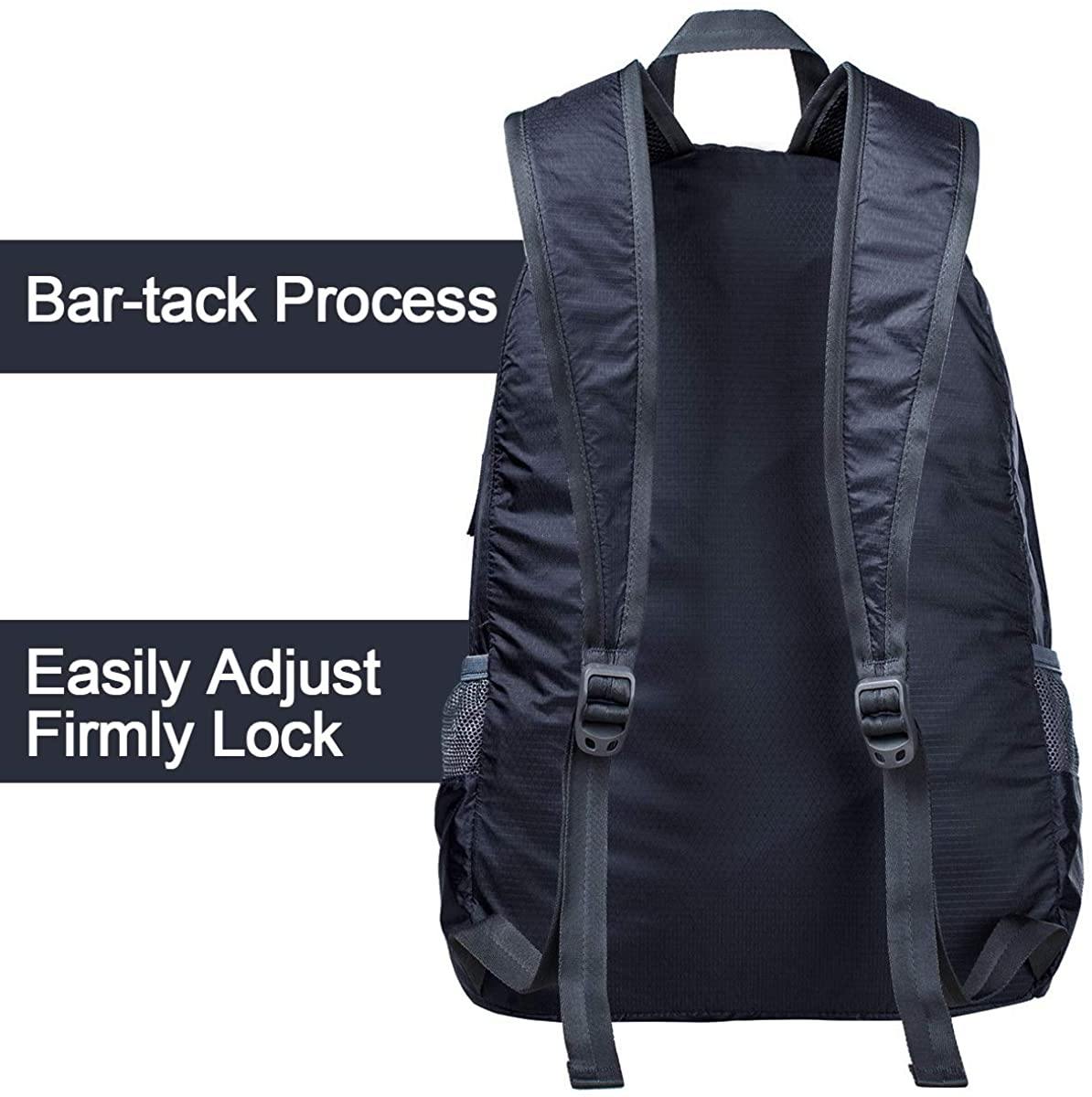 G4Free Ultra Lightweight Packable Backpack Travel Hiking Daypack Handy Foldable Water Resistant Camping Outdoor Backpack - JOY2ESpree