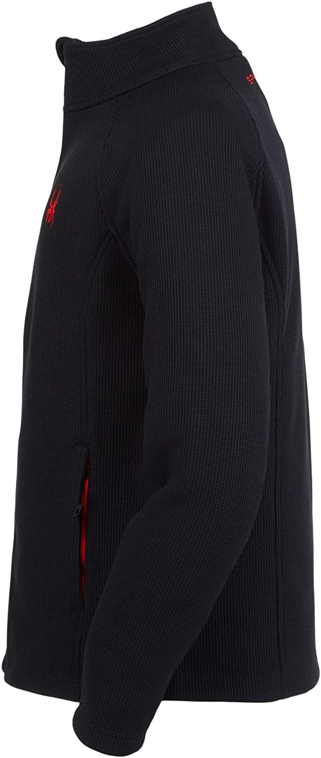 Spyder Active Sports Men's Constant Full Zip Mid-Weight Mock Neck Sweater