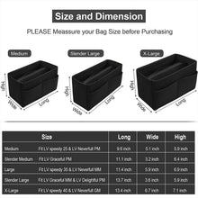 
                        
                          画像をギャラリービューアに読み込む, Purse Organizer Insert, Handbag &amp; Tote Organizer, Bag in Bag, Perfect for Speedy Neverfull and More
                        
                      