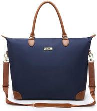 
                        
                          गैलरी व्यूवर में इमेज लोड करें, NNEE Large Oversized Water Resistance Nylon Tote Bag With Multiple Pocket Design (Navy)
                        
                      