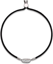 
                        
                          Load image into Gallery viewer, SWAROVSKI Women's Power Collection Elements Black Cord Band Crystal Bracelet Collection - JOY2ESpree
                        
                      