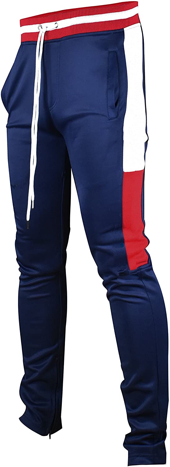 Screenshotbrand Mens Hip Hop Premium Slim Fit Track Pants