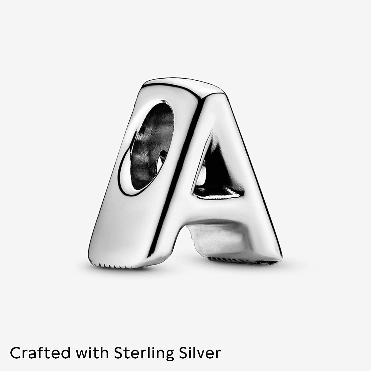 PANDORA Letter 925 Sterling Silver Charm - JOY2ESpree