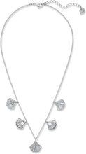 
                        
                          画像をギャラリービューアに読み込む, SWAROVSKI Women's Shell Jewelry Collection, Rhodium Finish, Aqua Blue Crystals - JOY2ESpree
                        
                      