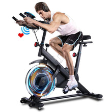 
                        
                          गैलरी व्यूवर में इमेज लोड करें, ANCHEER Exercise Bike, Indoor Cycling Bike Stationary with Heart Rate Monitor &amp; LCD Monitor - JOY2ESpree
                        
                      