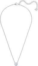 
                        
                          Load image into Gallery viewer, Swarovski Angelic Pendant with Circular Clear Crystal - JOY2ESpree
                        
                      
