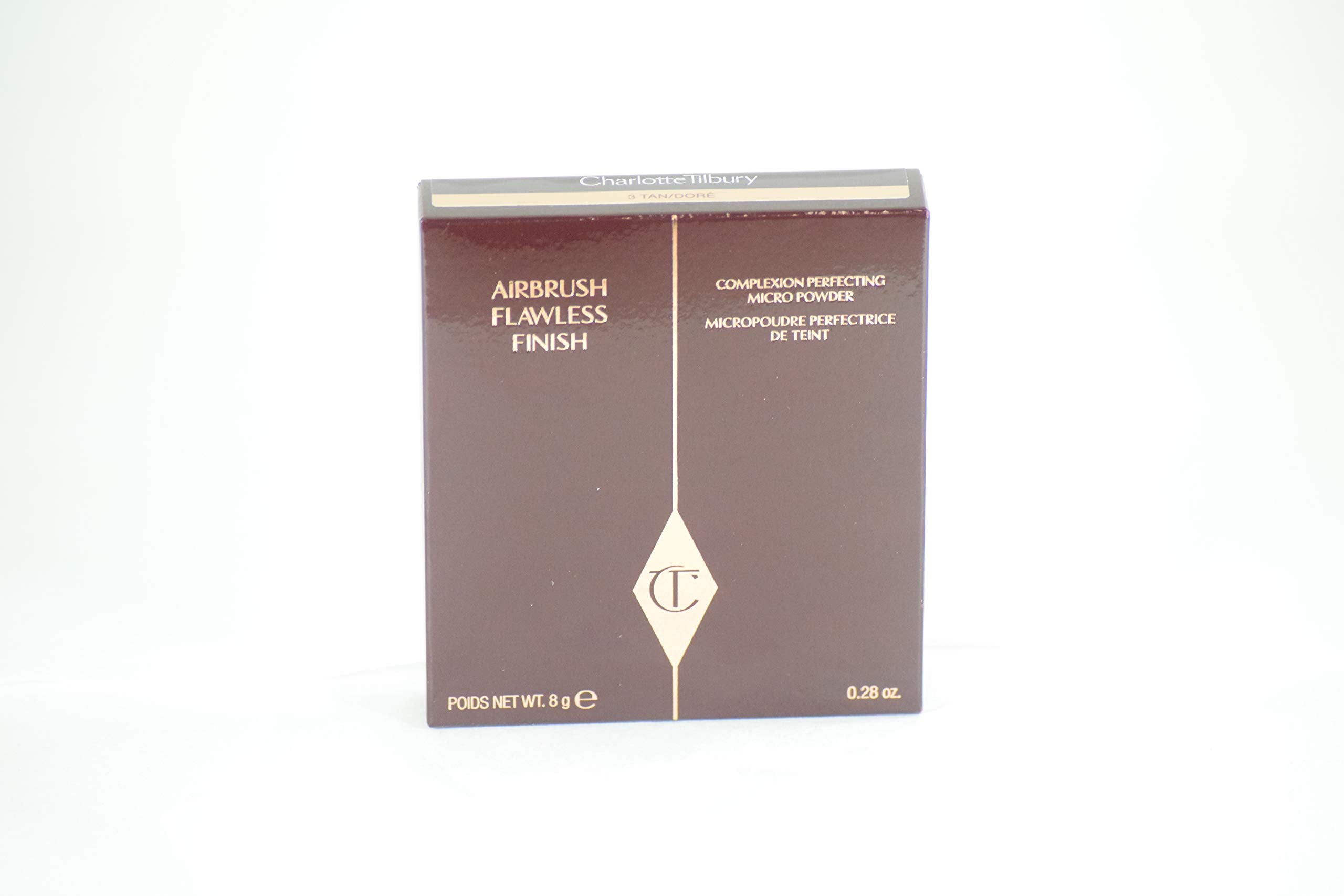 Charlotte Tilbury Airbrush Flawless Finish Complexion Perfecting Finishing Micro Powder 3 TAN Full Size