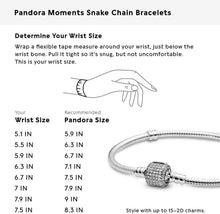 
                        
                          Muat gambar ke penampil Galeri, Pandora Jewelry Moments Sparkling Pave Clasp Snake Chain Cubic Zirconia Bracelet in Sterling Silver - JOY2ESpree
                        
                      