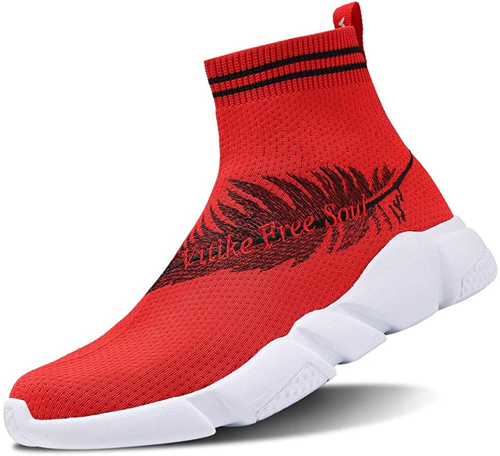 Women's Walking Shoes Running Shoes Socks Platform Fashion Mesh Sneakers Air Cushion Athletic Gym Casual Loafers Dance Hip-hop Shoes