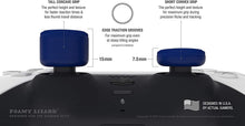 
                        
                          Load image into Gallery viewer, Raised Thumb Grips (8pc) for Playstation 5 Dualsense by Foamy Lizard - JOY2ESpree
                        
                      
