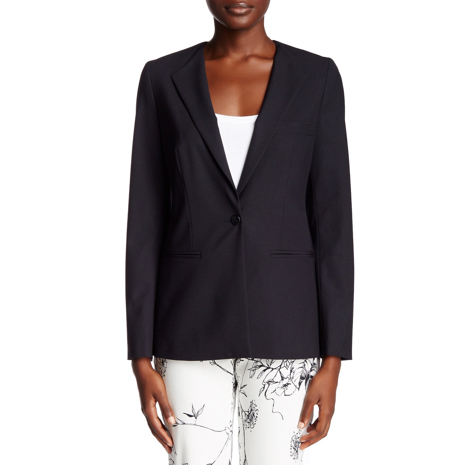 MaxMara Women's Siri Wool Blend One Button Blazer