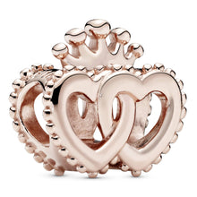 
                        
                          Load image into Gallery viewer, Pandora Jewelry United Regal Hearts Pandora Rose Charm - JOY2ESpree
                        
                      