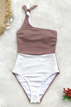 
                        
                          將圖片載入圖庫檢視器 CUPSHE Women's One Piece Swimsuit Color Block One Shoulder Bowknot Bathing Suit
                        
                      