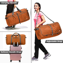 
                        
                          画像をギャラリービューアに読み込む, Gonex 150L Travel Duffel Bag Foldable Extra Large Duffle Bag XL Heavy Duty for Men Women for Luggage Shopping Gray
                        
                      