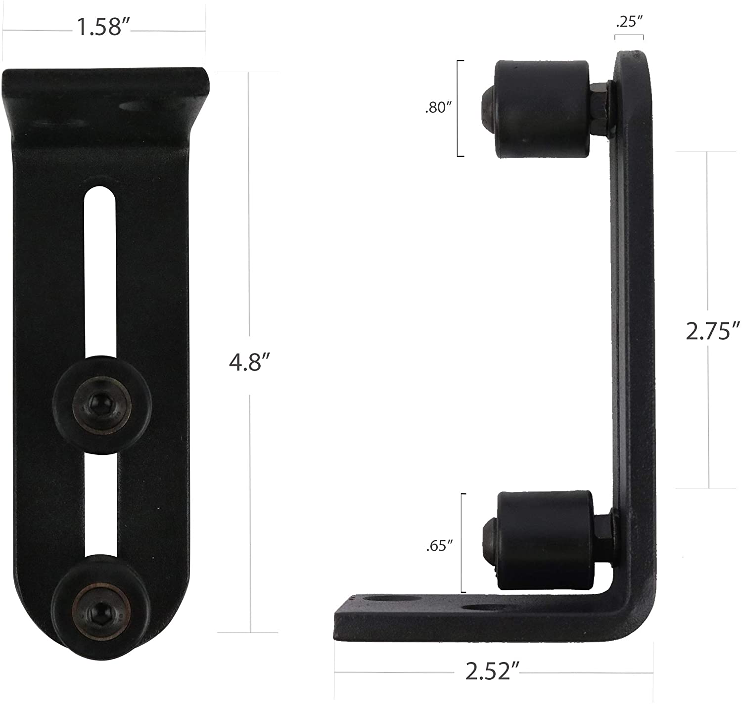 New Improved Design!!! Barn Door Floor Guide | Smooth AS Butter Bearings!!!