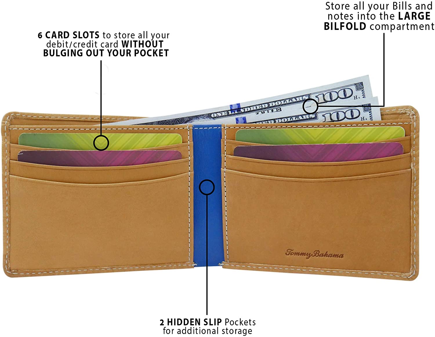 Tommy Bahama Men's Slimfold Wallet